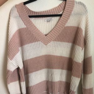 NWOT Striped American Eagle Sweater